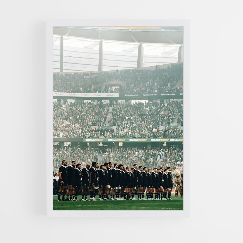 Poster Équipe en Marche – affiche Rugby (vue 3)